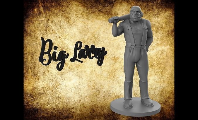 Big Larry Free 3D print model