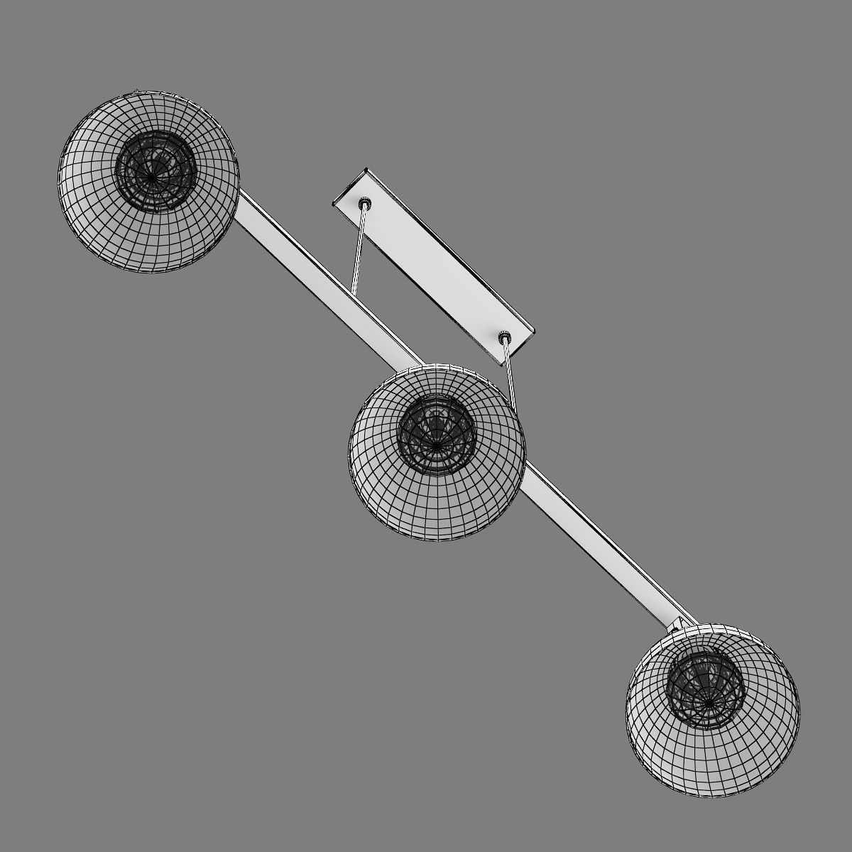 761130 Acrobata Lightstar Hanging Lamp 3D model_6