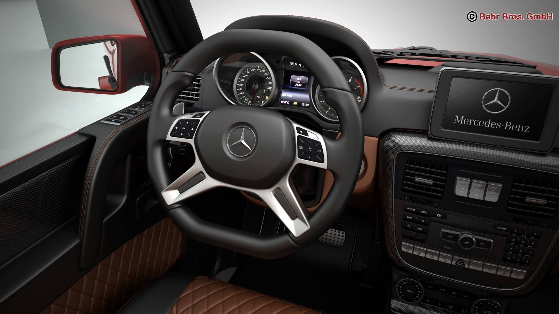 Mercedes G Class AMG G65 2016 3D model_14