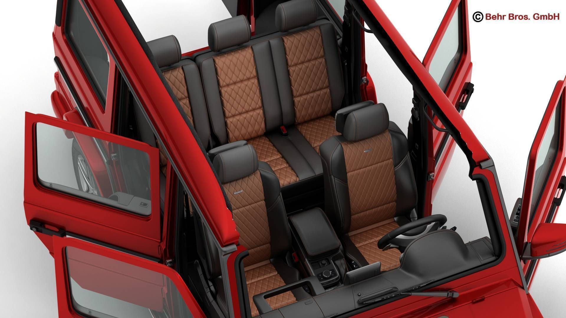 Mercedes G Class AMG G65 2016 3D model_11