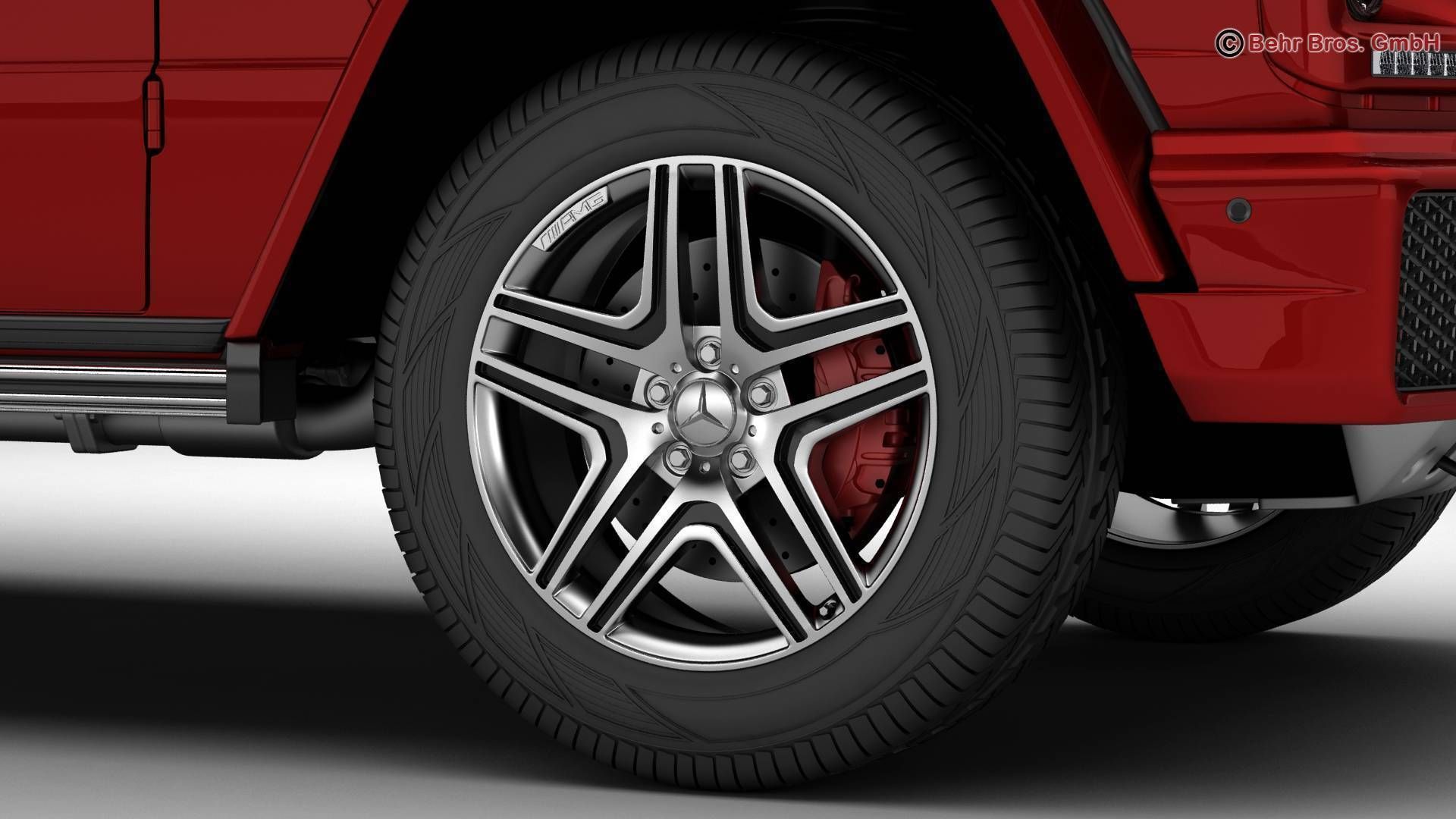 Mercedes G Class AMG G65 2016 3D model_8