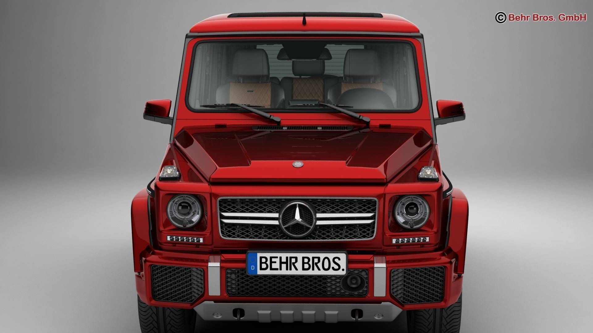Mercedes G Class AMG G65 2016 3D model_6