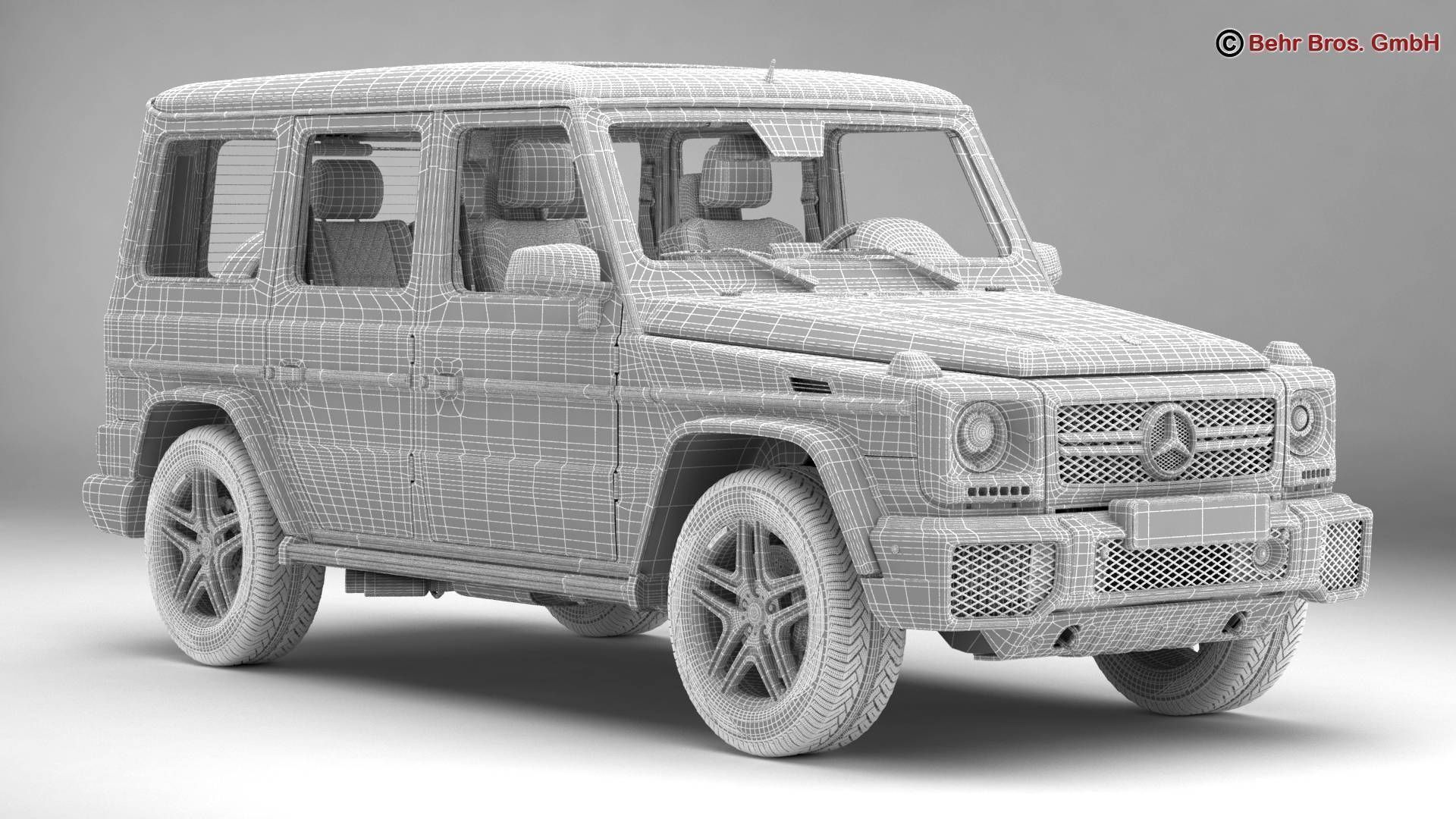 Mercedes G Class AMG G65 2016 3D model_16