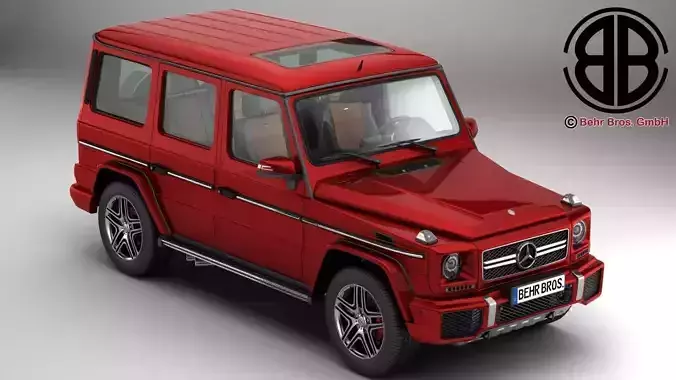 Mercedes G Class AMG G65 2016 3D model