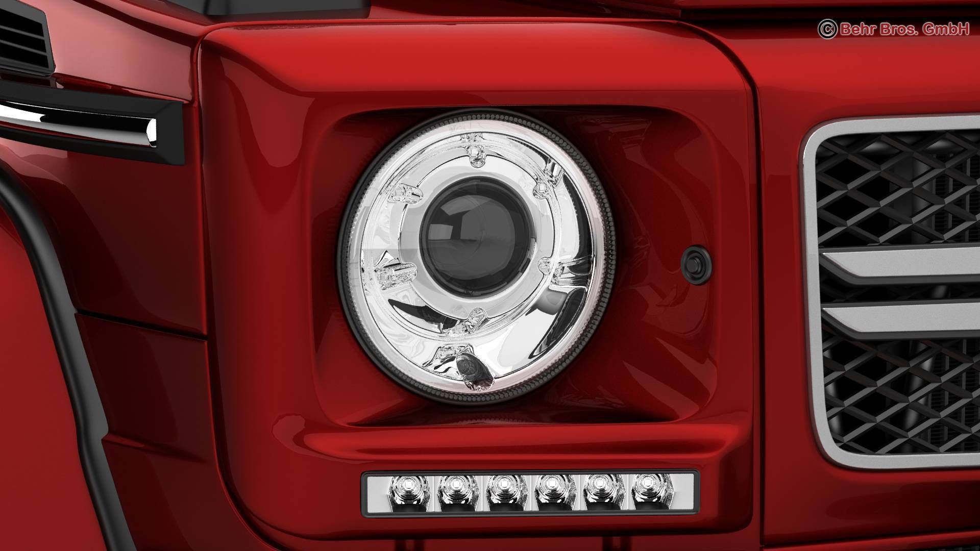 Mercedes G Class AMG G65 2016 3D model_9