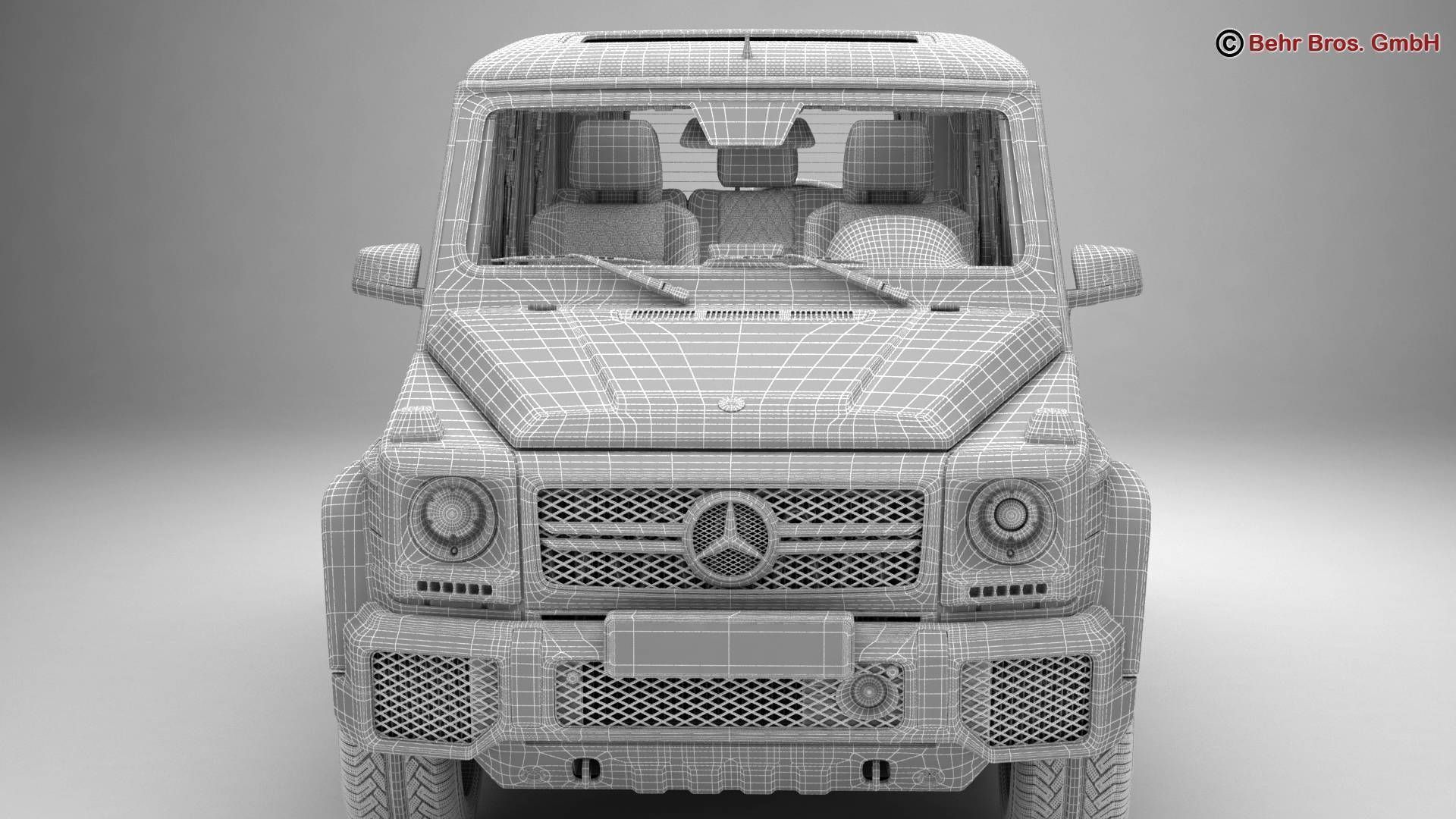 Mercedes G Class AMG G65 2016 3D model_21