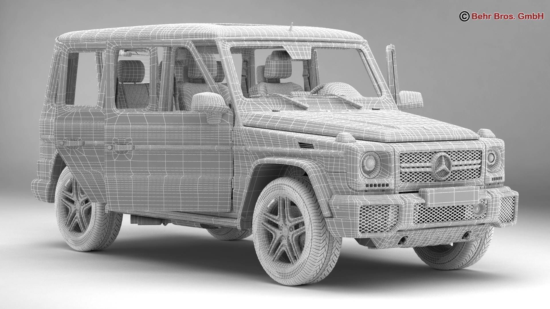 Mercedes G Class AMG G65 2016 3D model_17