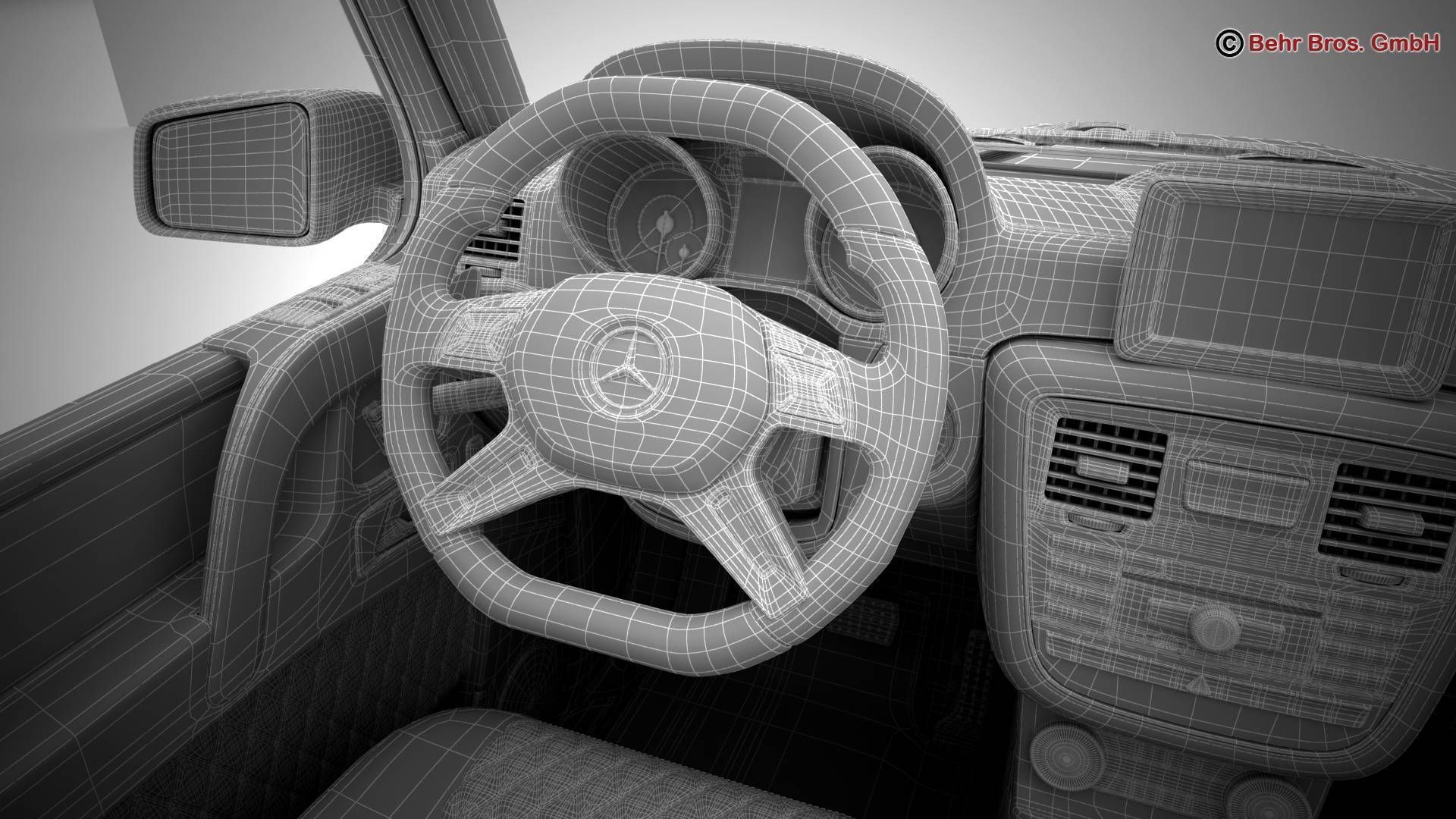 Mercedes G Class AMG G65 2016 3D model_29