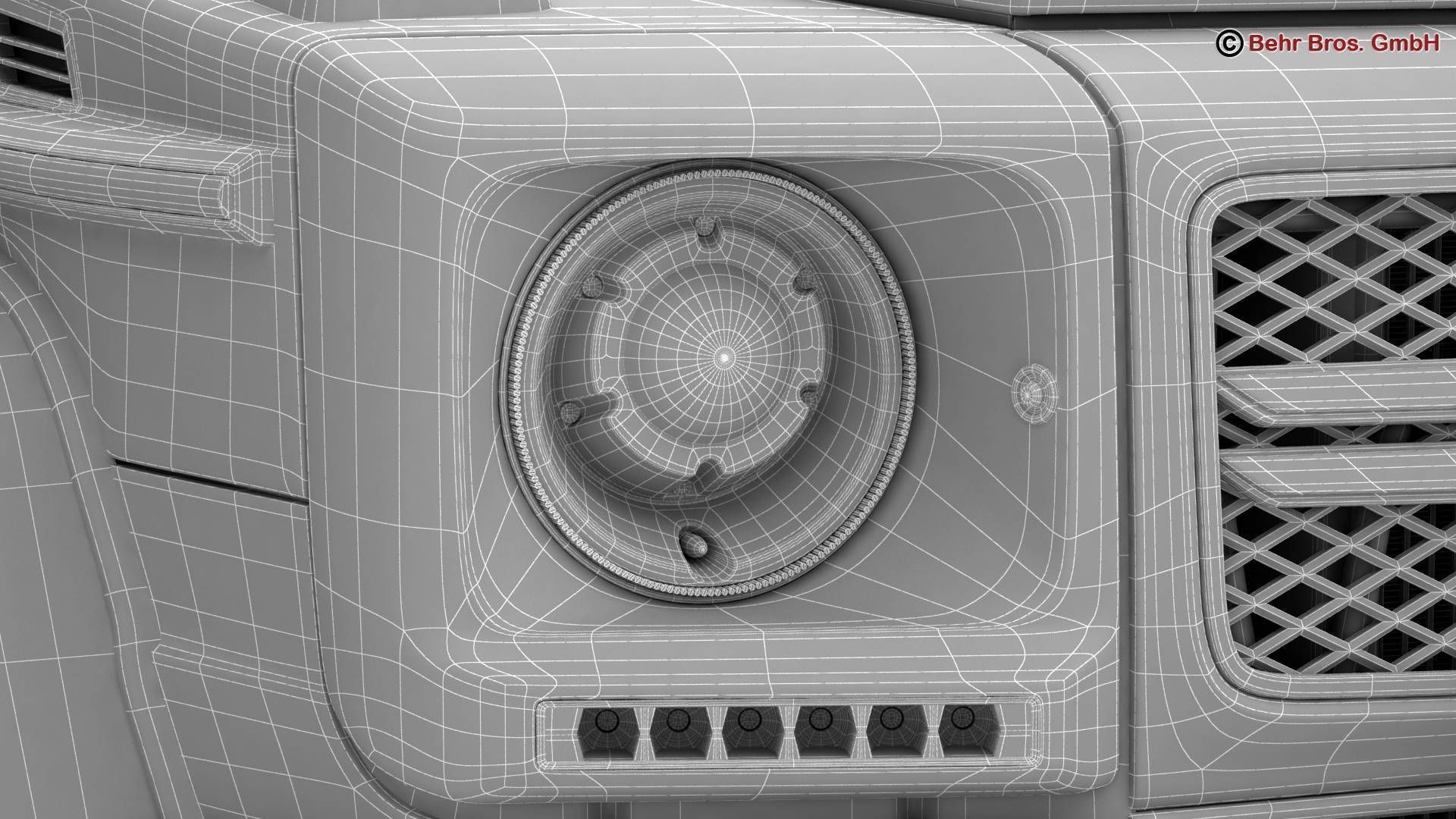 Mercedes G Class AMG G65 2016 3D model_24