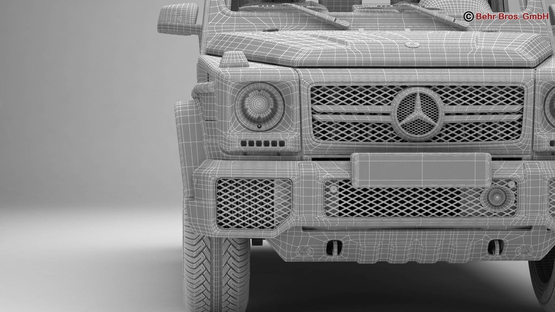 Mercedes G Class AMG G65 2016 3D model_22