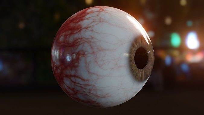 REALISTIC EYE RENDER BY EVEE 3D model