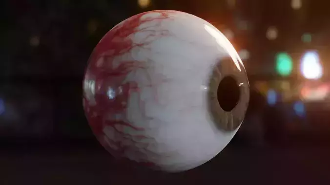 REALISTIC EYE RENDER BY EVEE 3D model