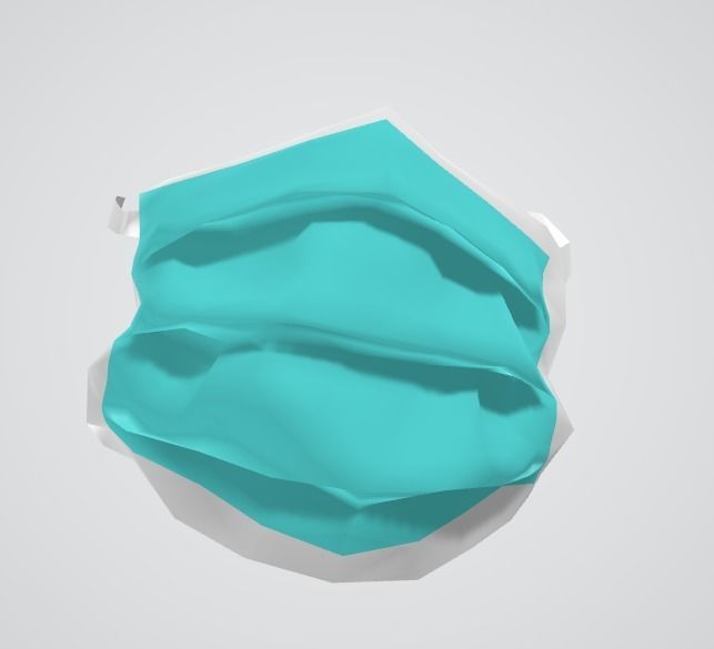 Medical Mask 3D model_2