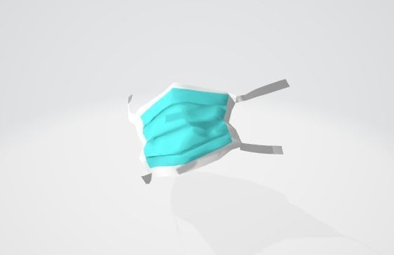 Medical Mask 3D model_1