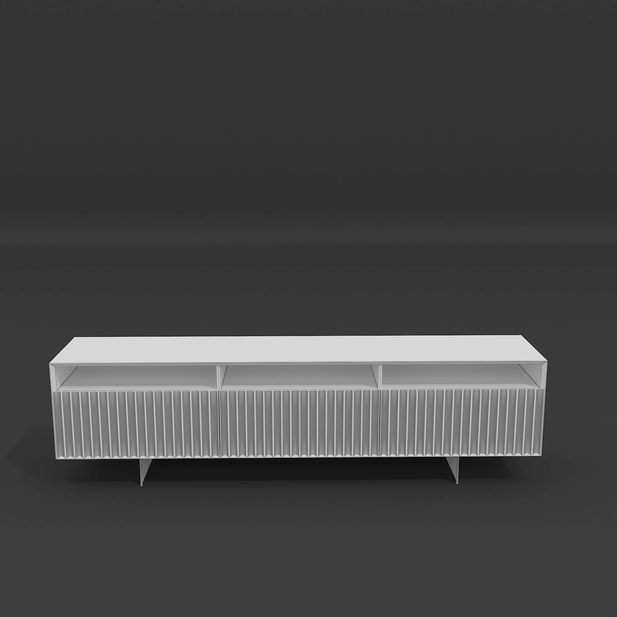 Classi TV Stand 3D model_8