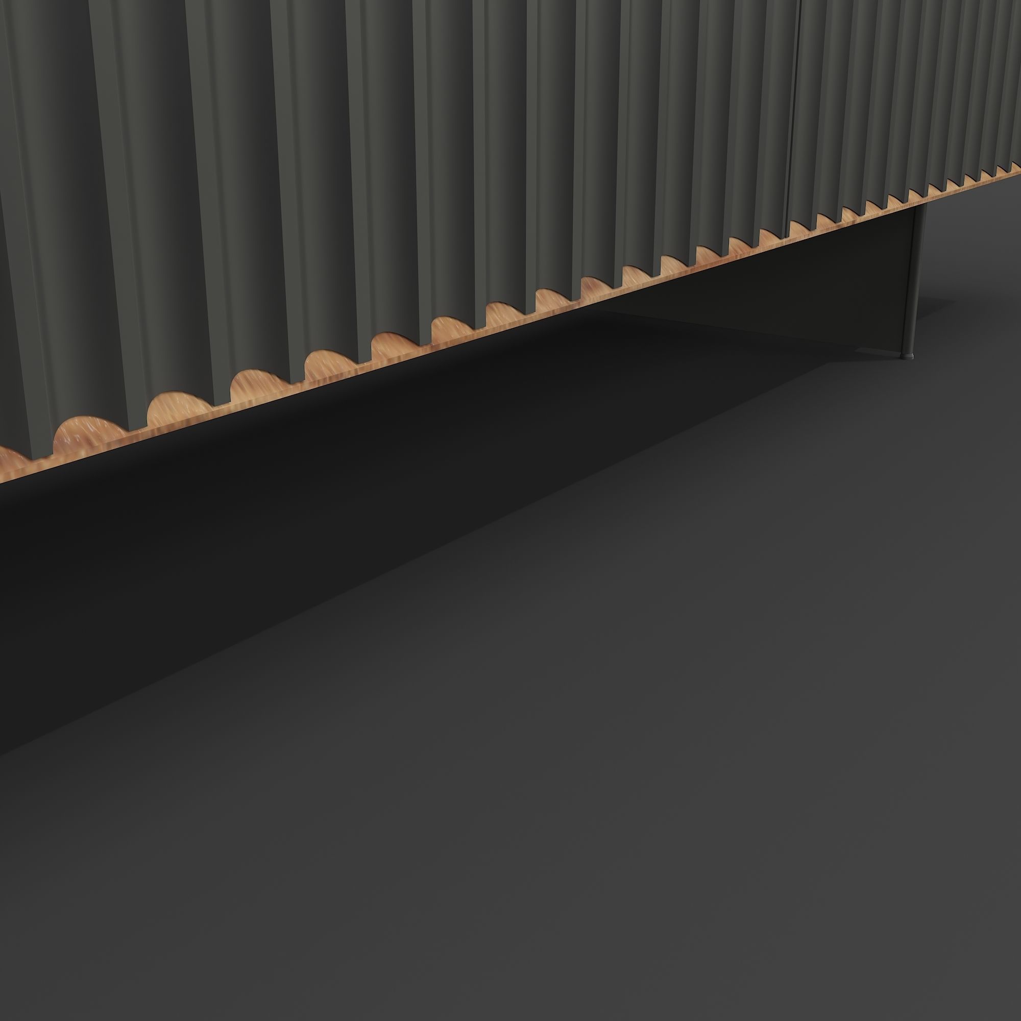 Classi TV Stand 3D model_5