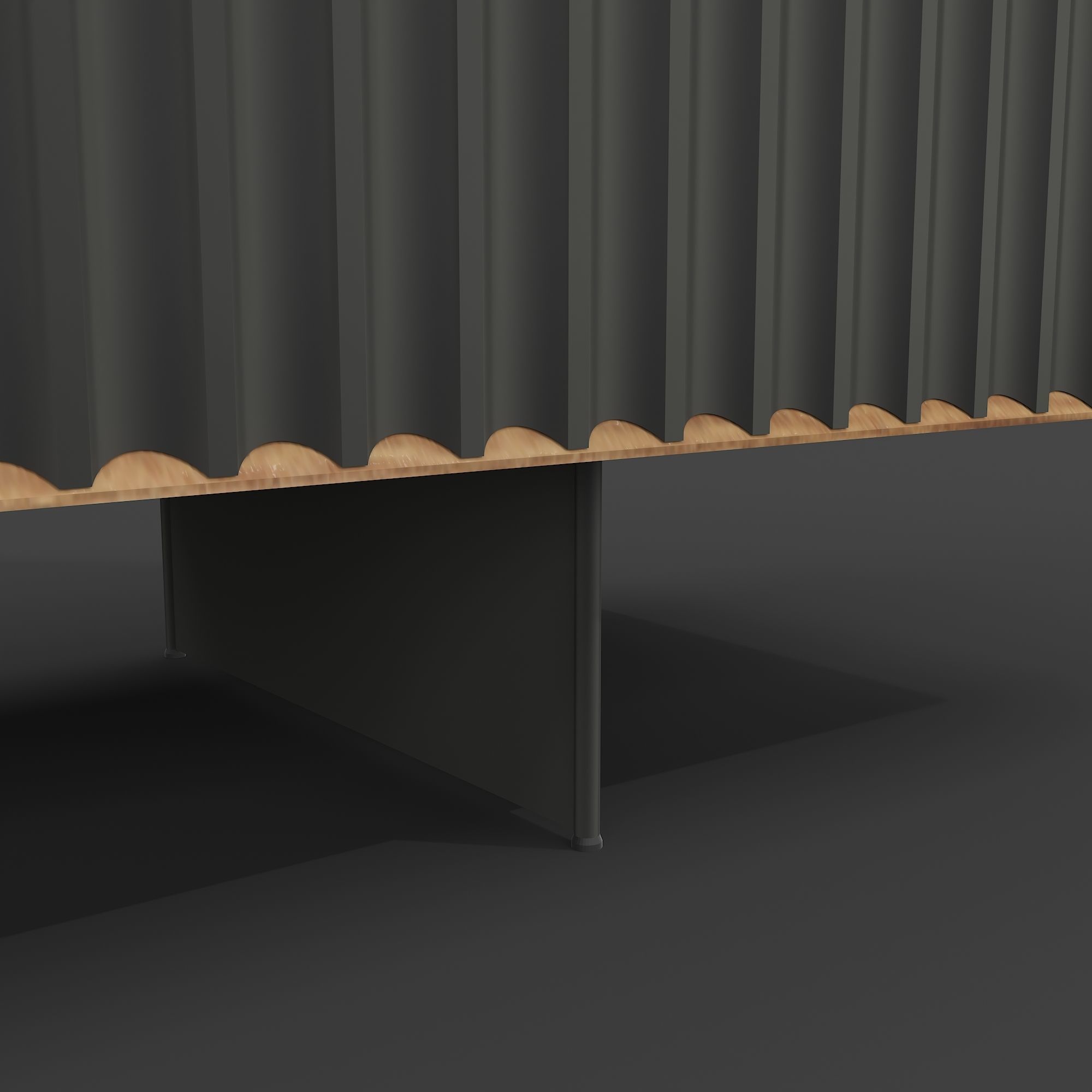 Classi TV Stand 3D model_6