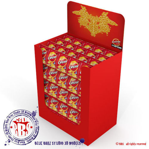 display chips 3D model