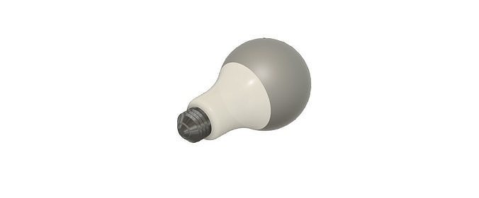Bulb - 3D Model syringe in shape of flower 3D print model