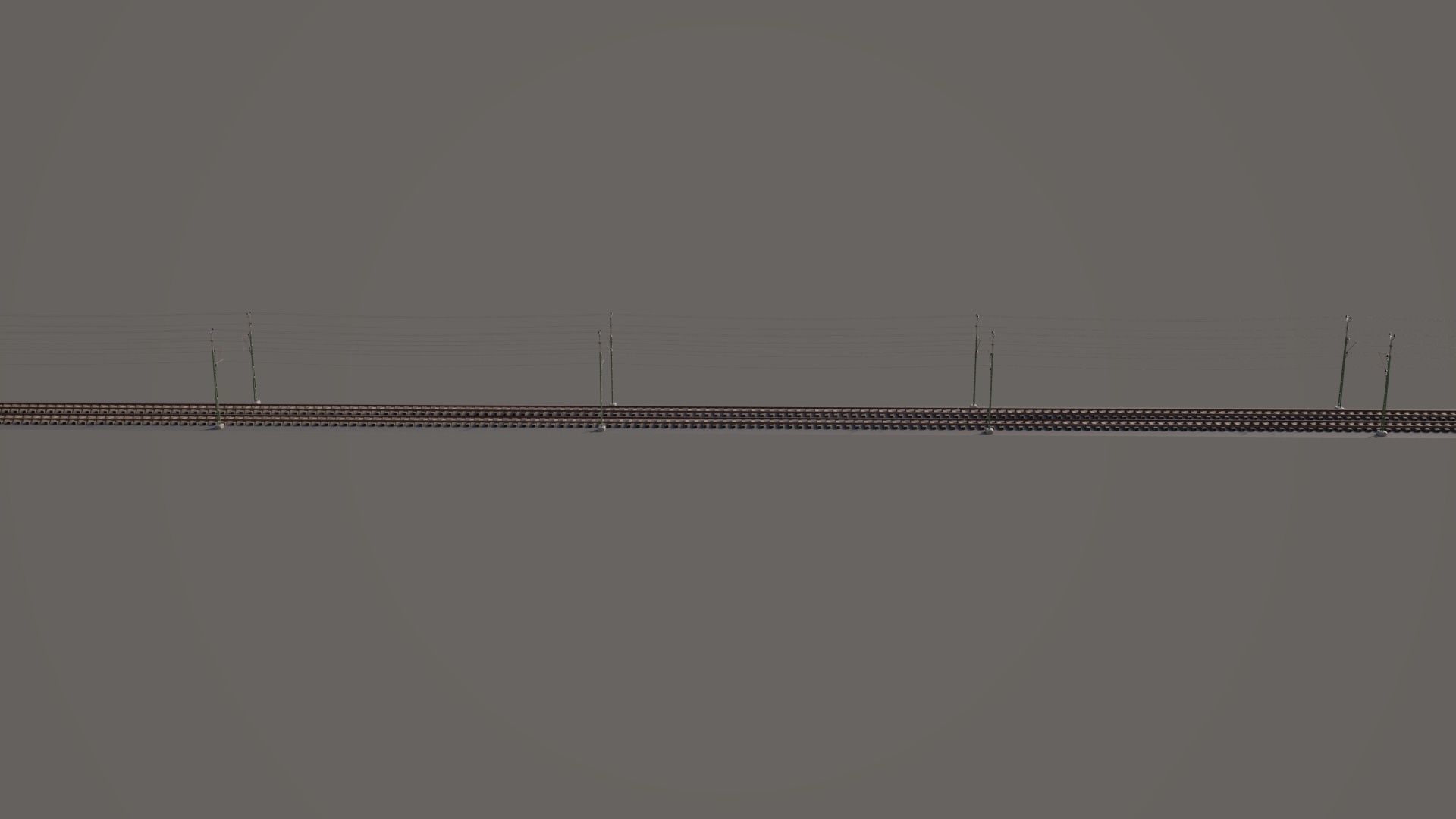 railway and overhead lines 3D model_4