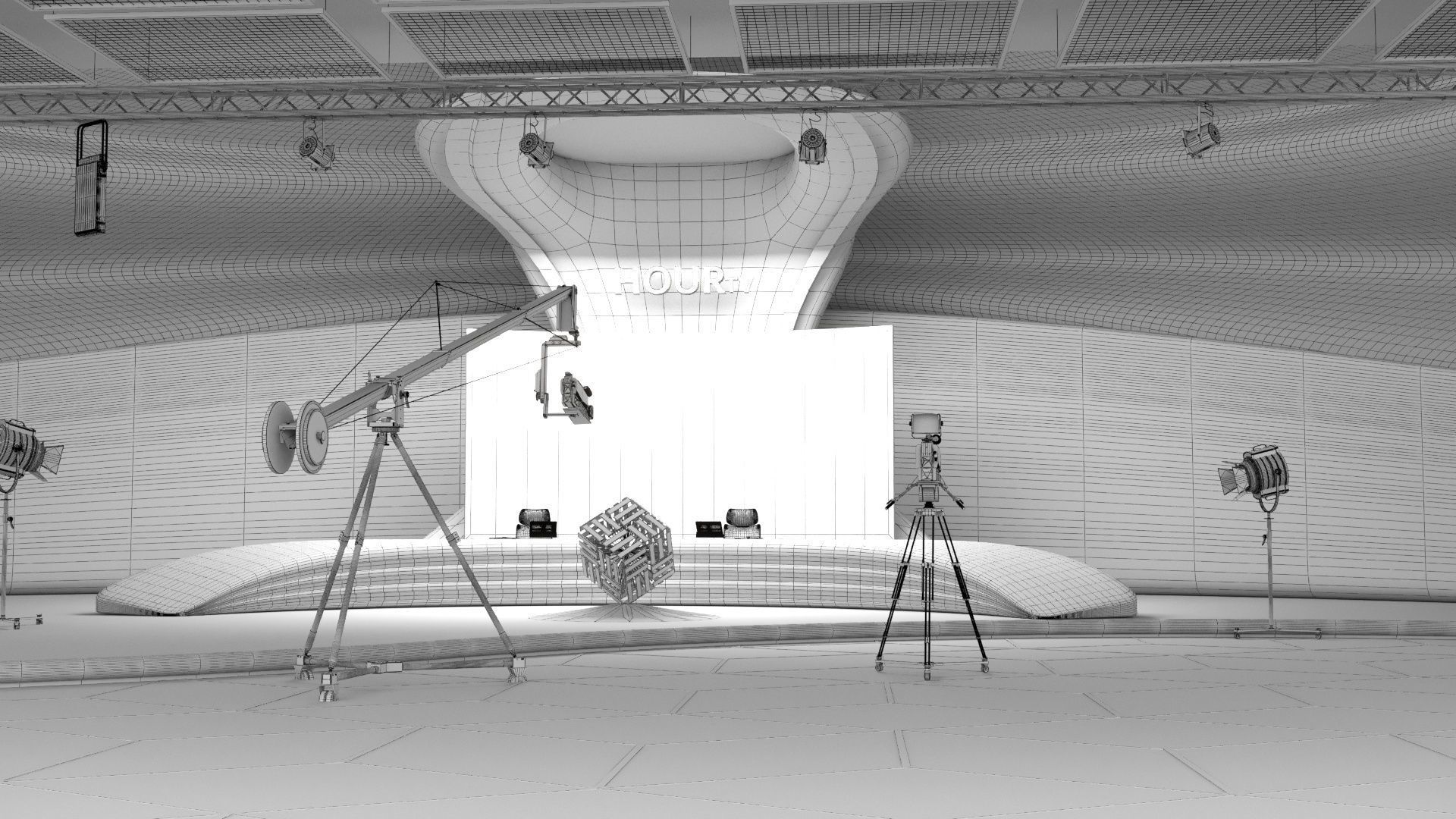 VR Studio SD 11 3D model_7