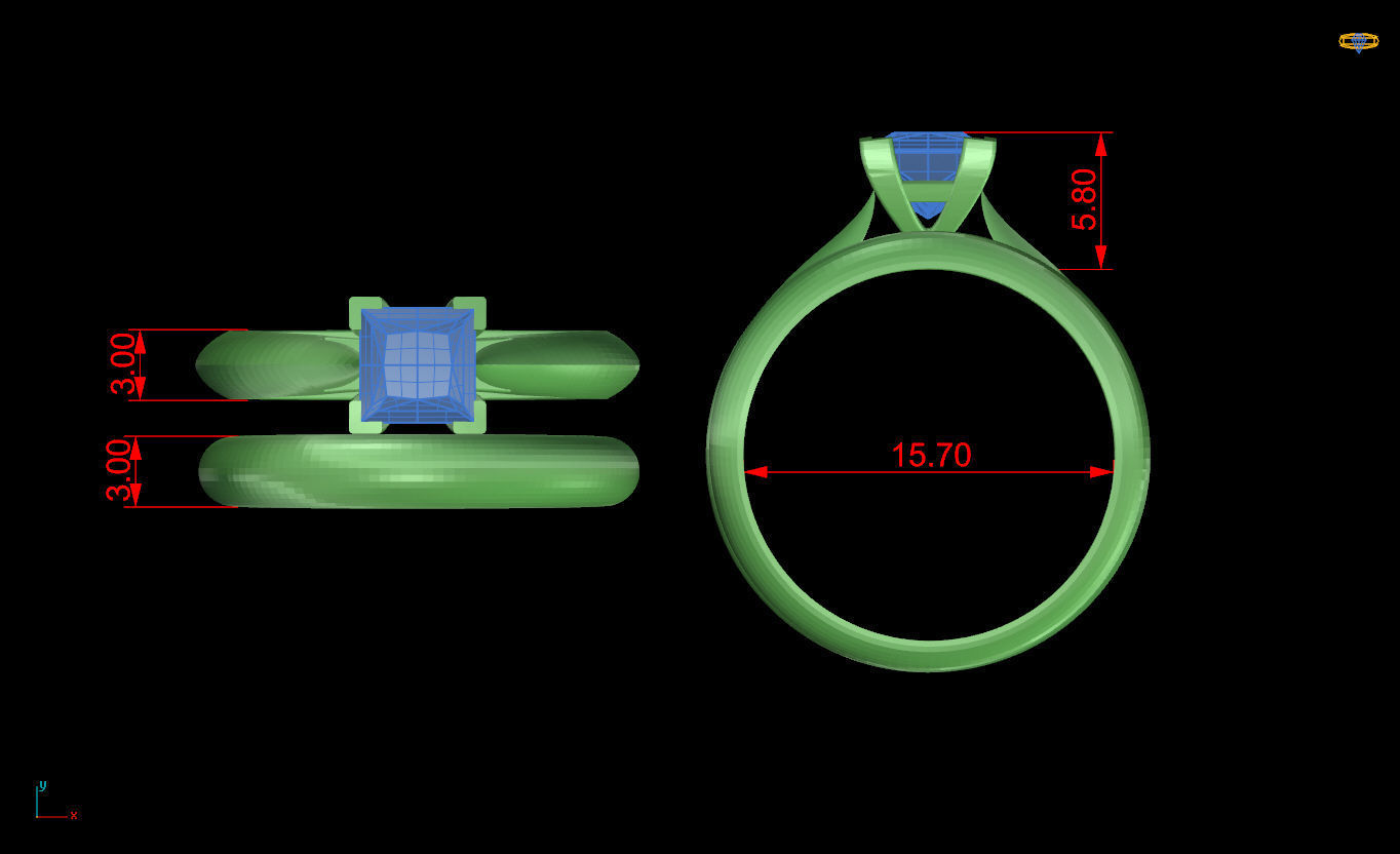 Ring 15 3D print model_6