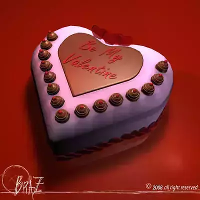 Valentine cake 01