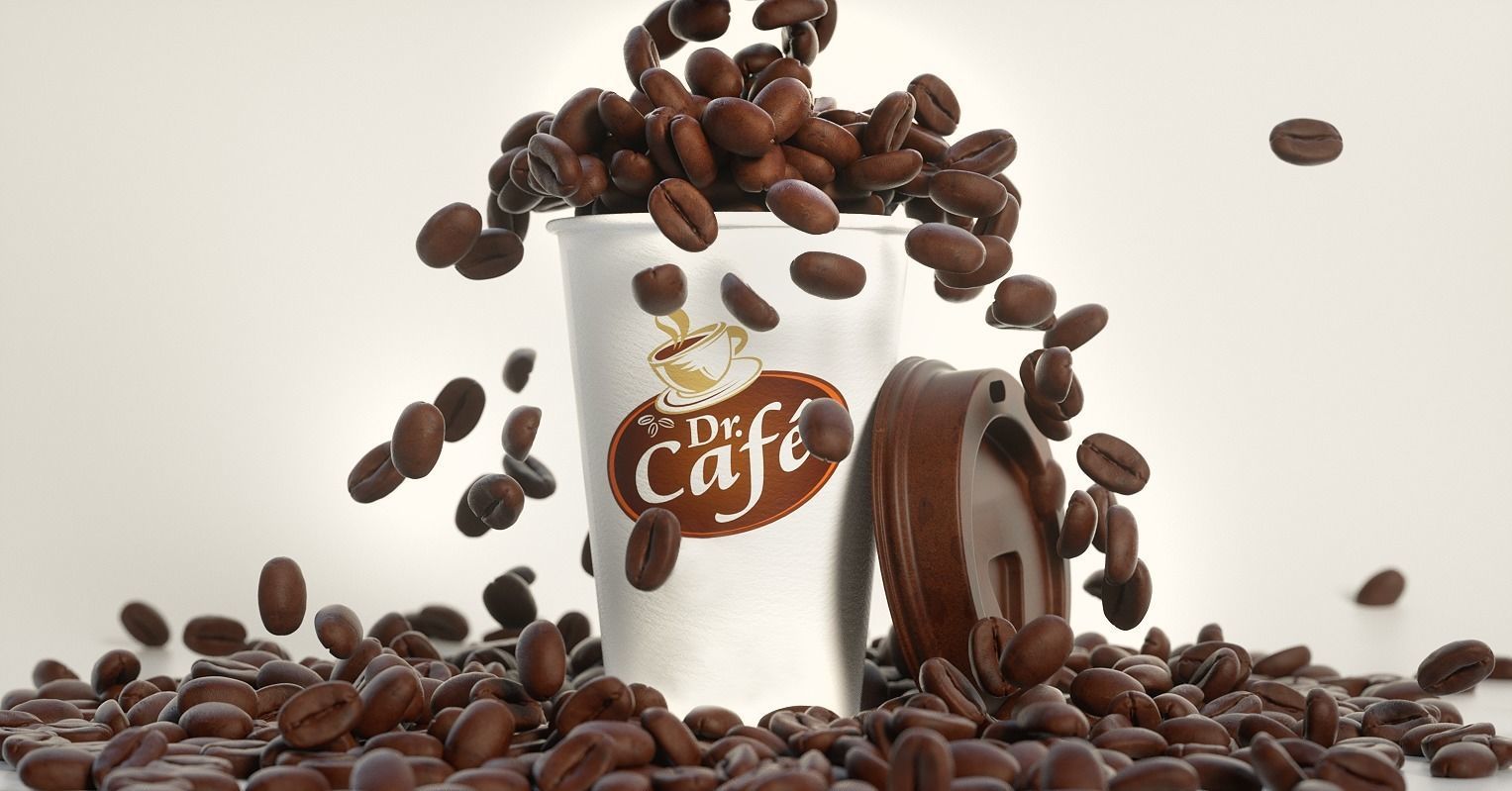 Coffee Cinema 4d File 3D model_4