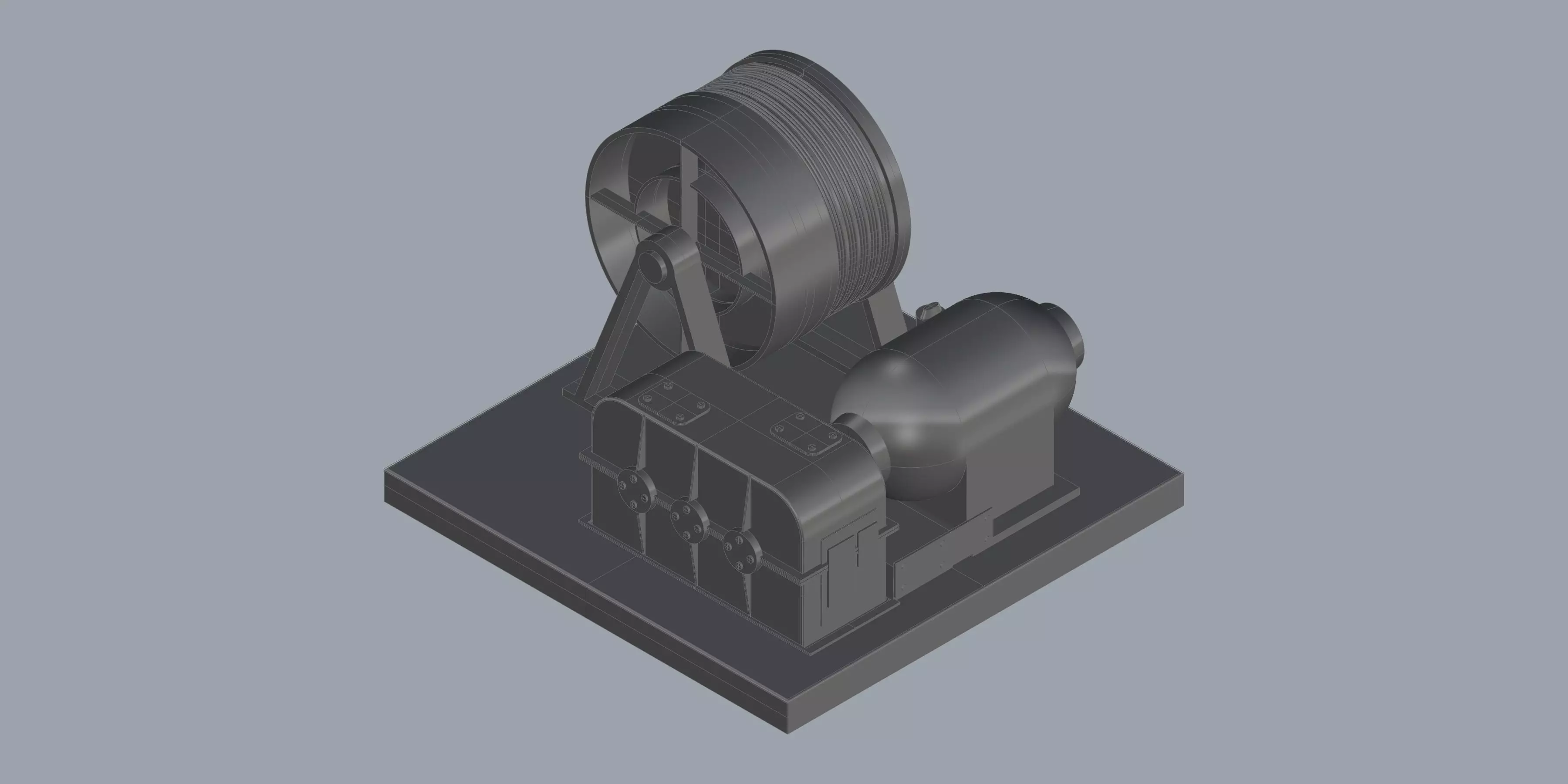 Pulley Machine 3D model