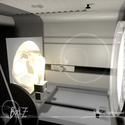 Stage light and Fresnel 2 3D model_5