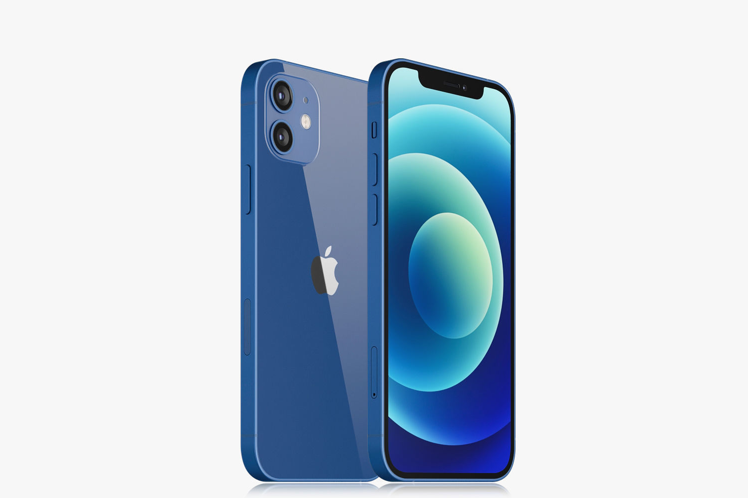 Apple iPhone 12 mini and 12 and 12 pro and 12 pro MAX 3D model_5