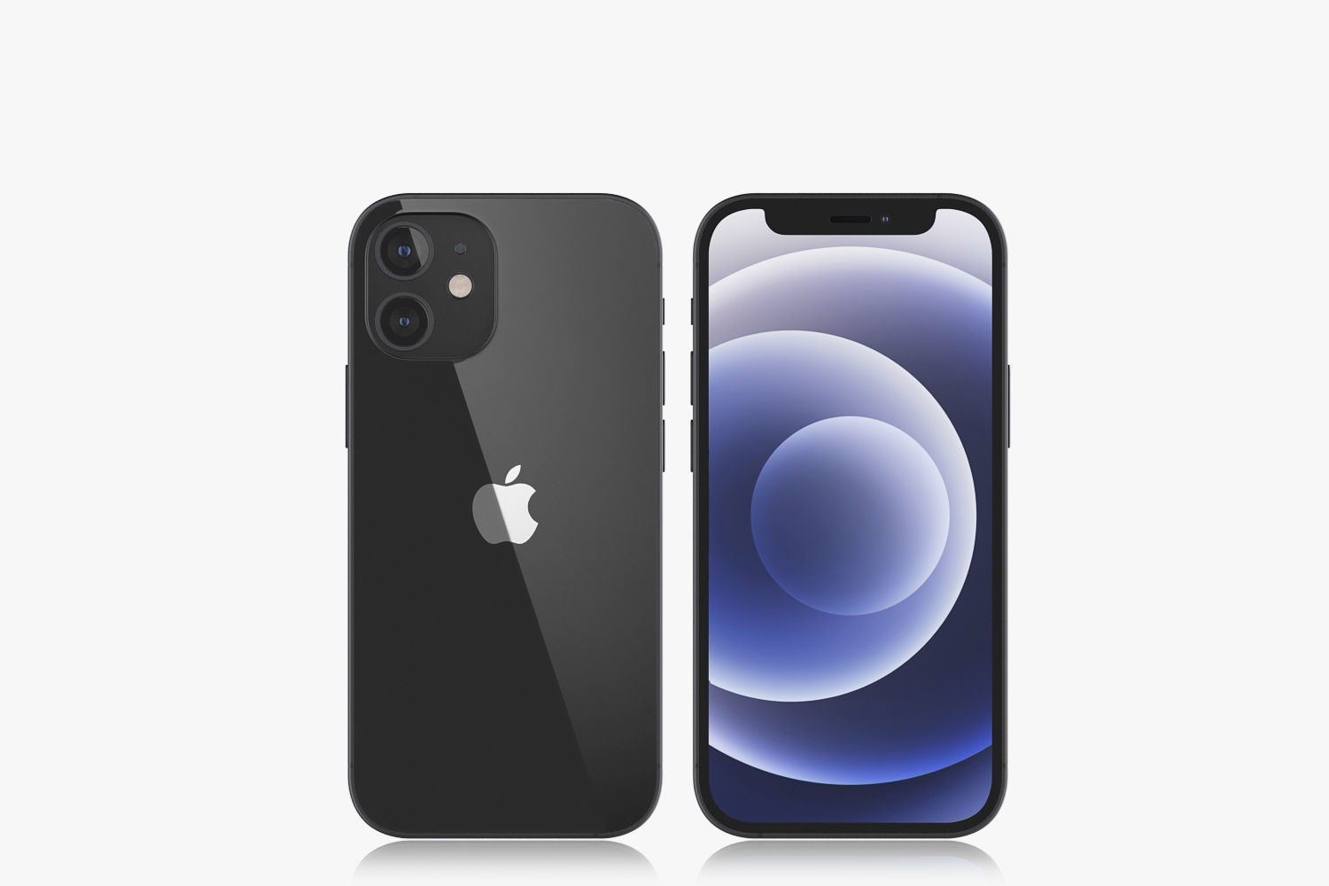 Apple iPhone 12 mini and 12 and 12 pro and 12 pro MAX 3D model_20