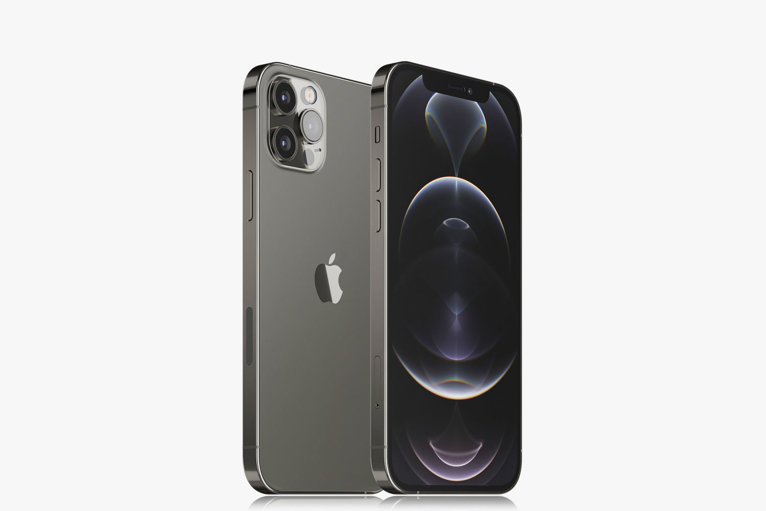 Apple iPhone 12 mini and 12 and 12 pro and 12 pro MAX 3D model_4