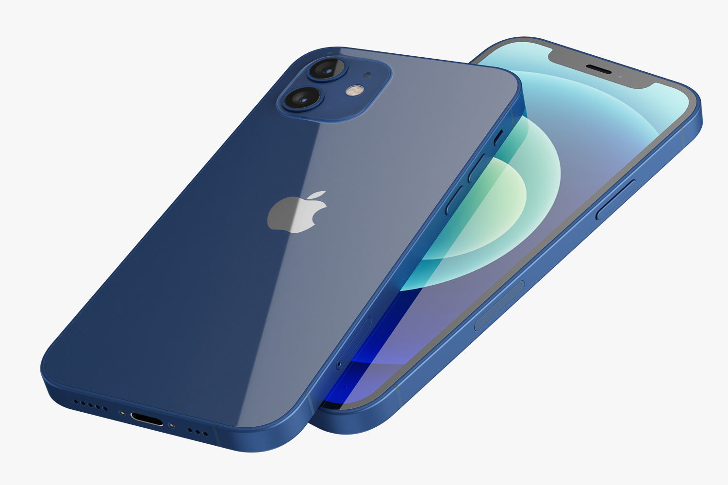 Apple iPhone 12 mini and 12 and 12 pro and 12 pro MAX 3D model_13