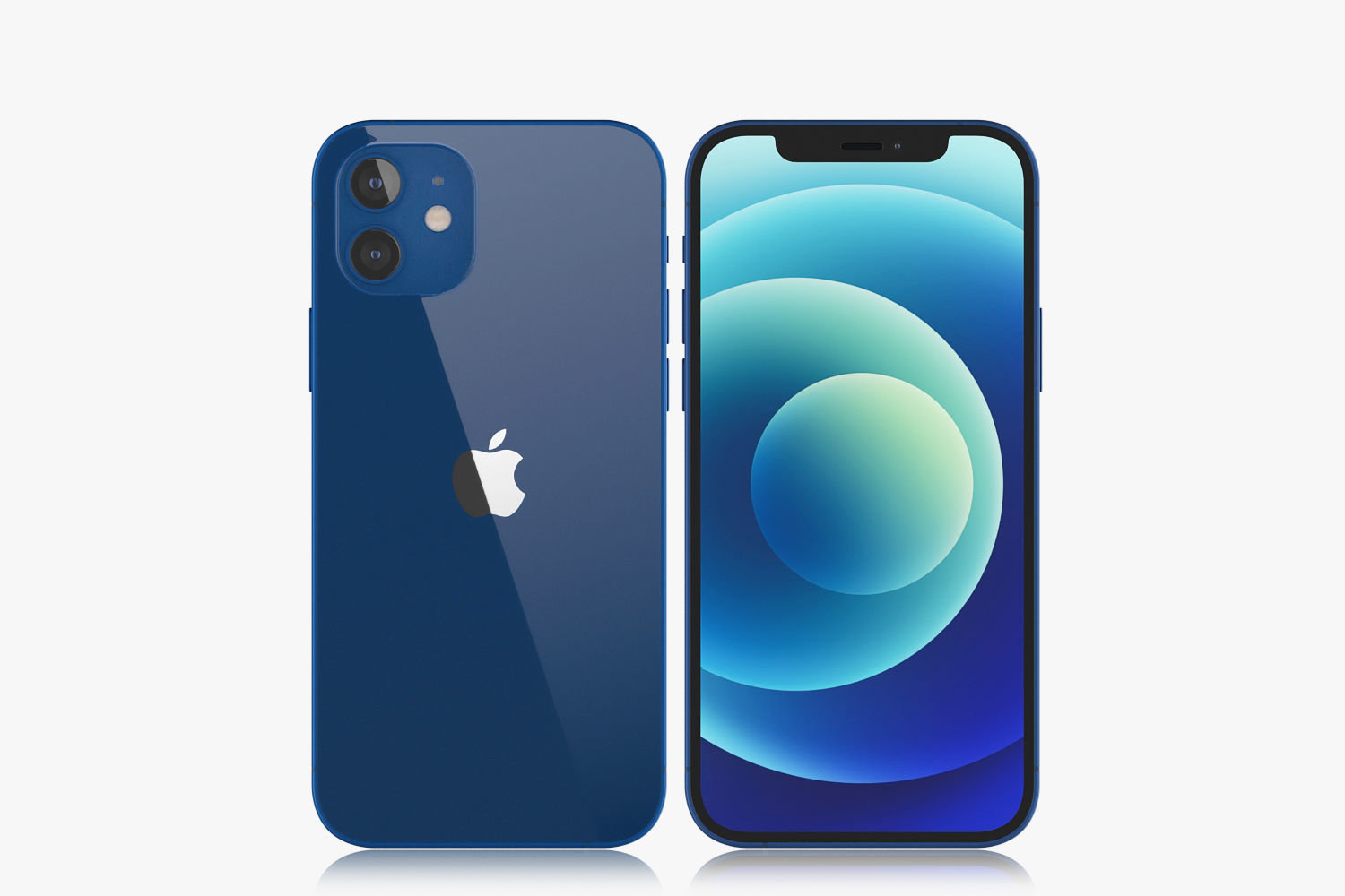 Apple iPhone 12 mini and 12 and 12 pro and 12 pro MAX 3D model_19