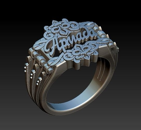  jewelry ring Armada 3D print model