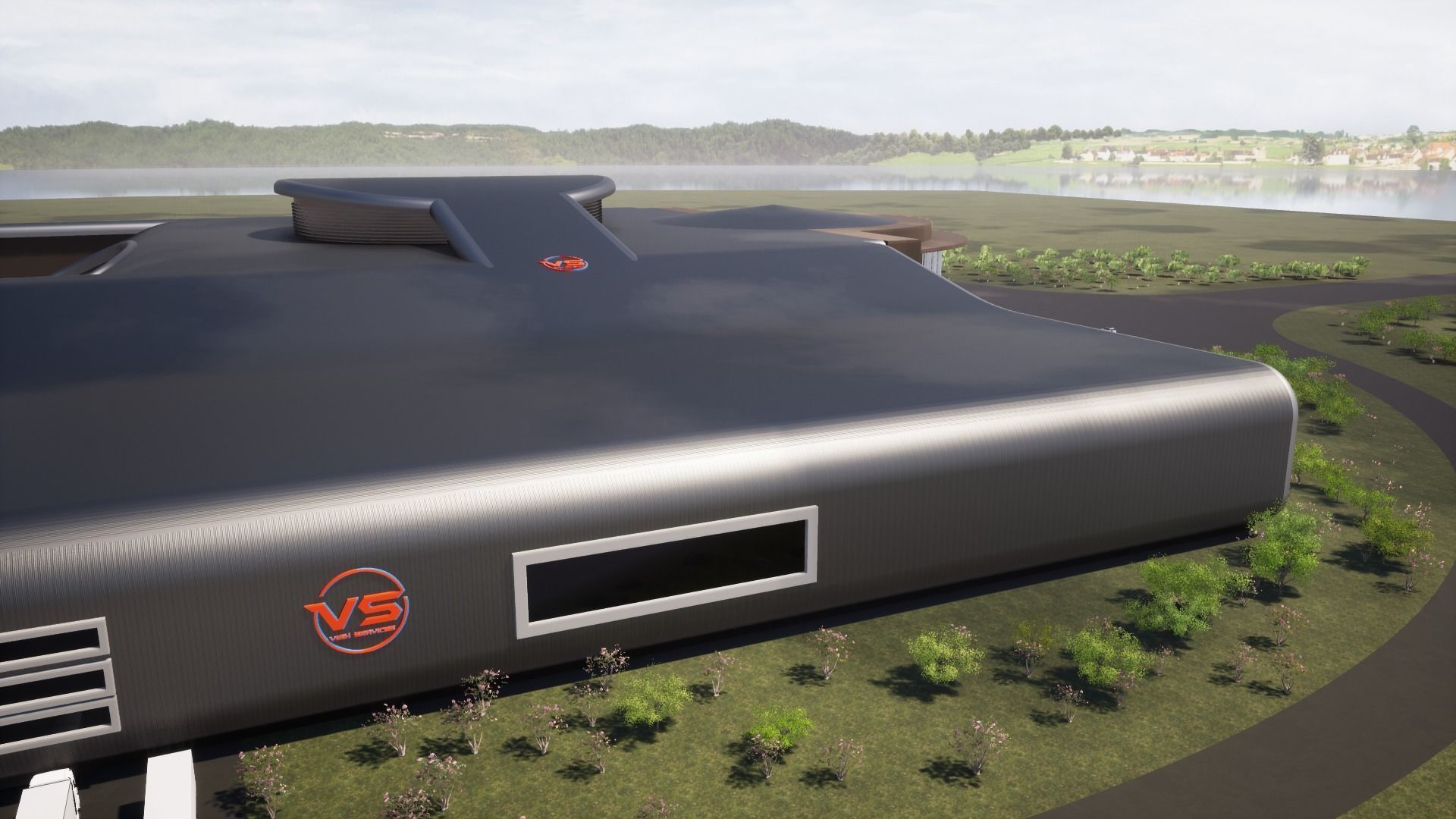 Arts and culture Entertainment Center 3D model_9