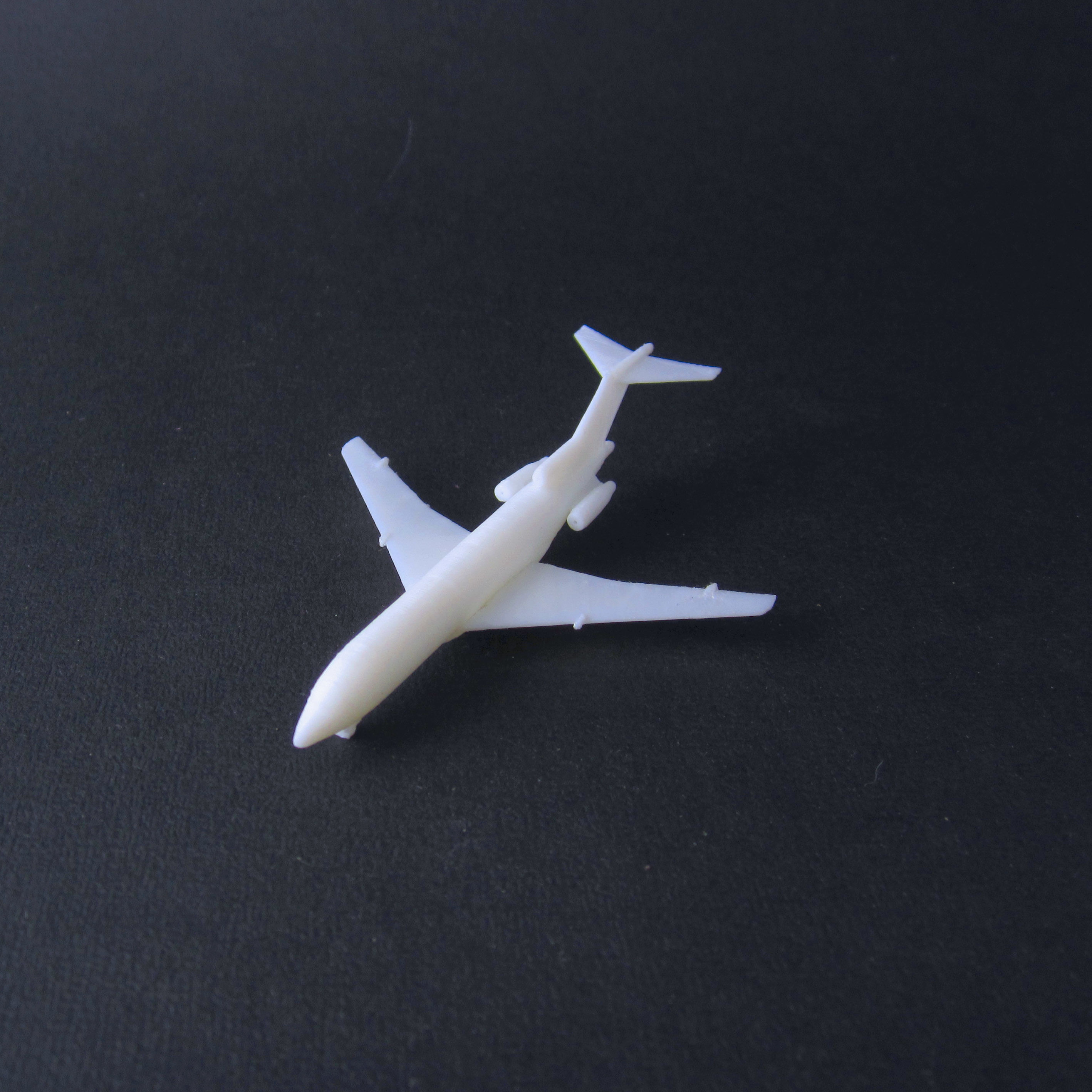 Boeing 727-100 3D print model_1