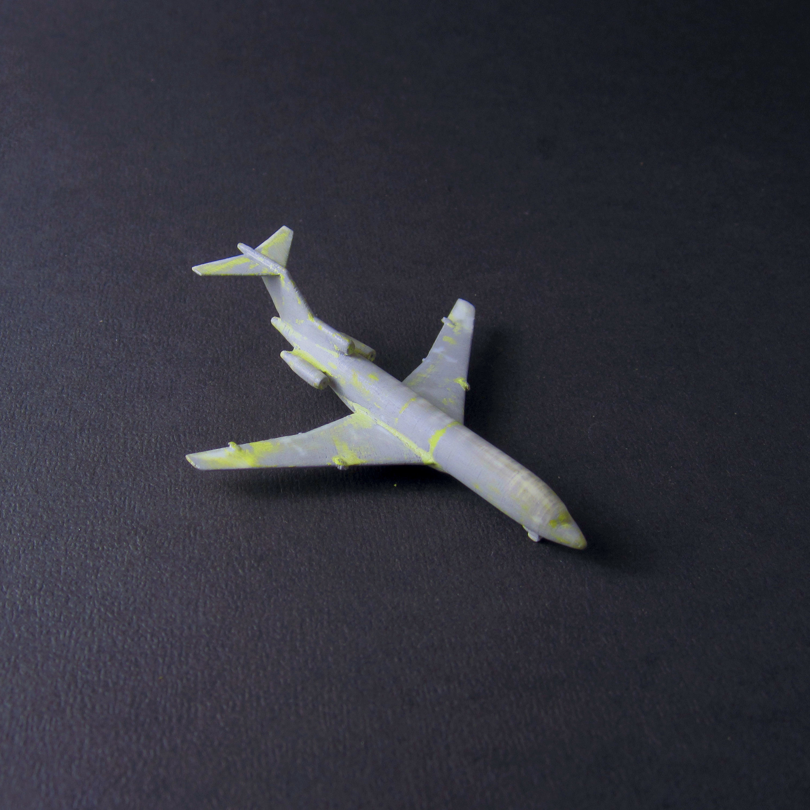 Boeing 727-100 3D print model_3
