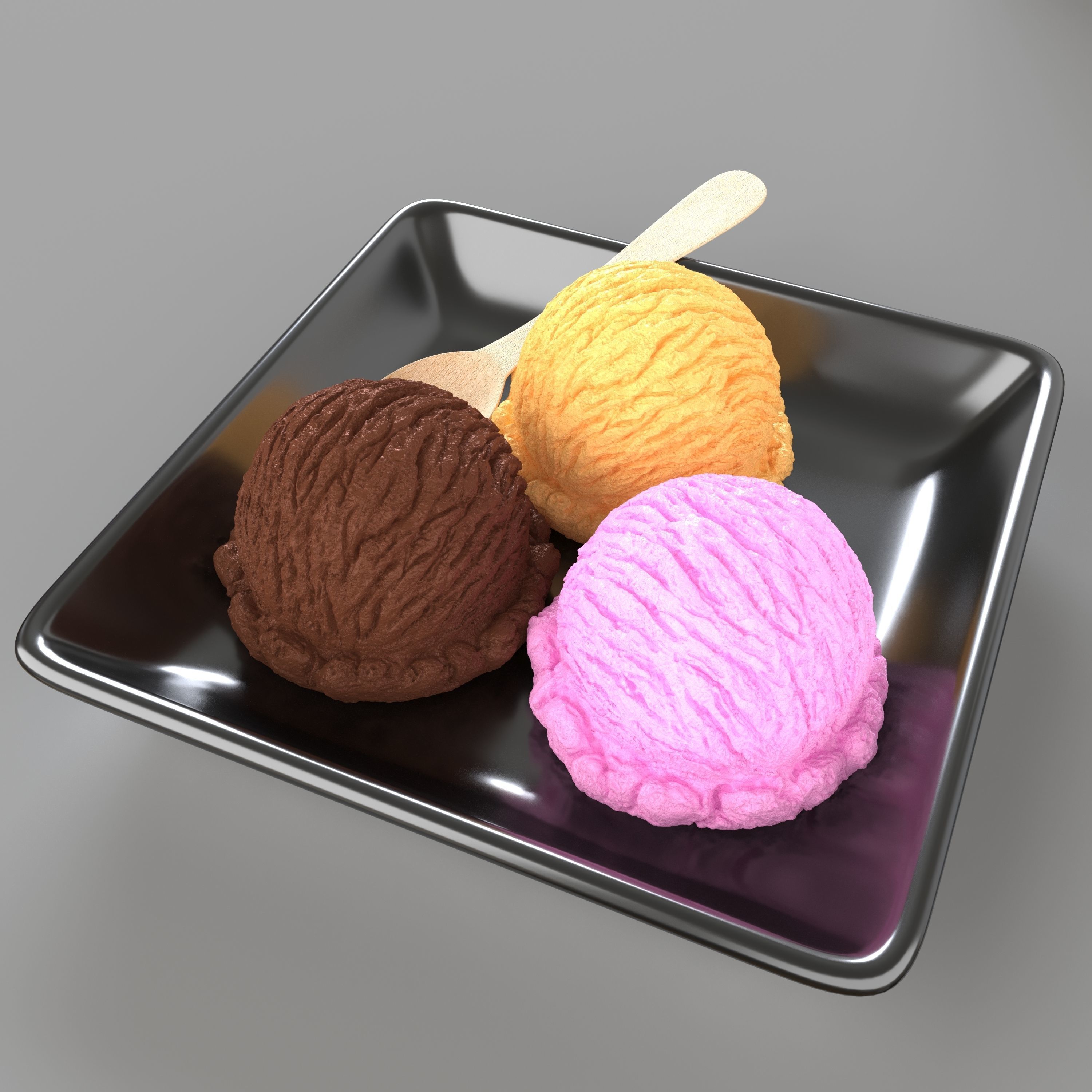 Icecream Scoop 3D model_4