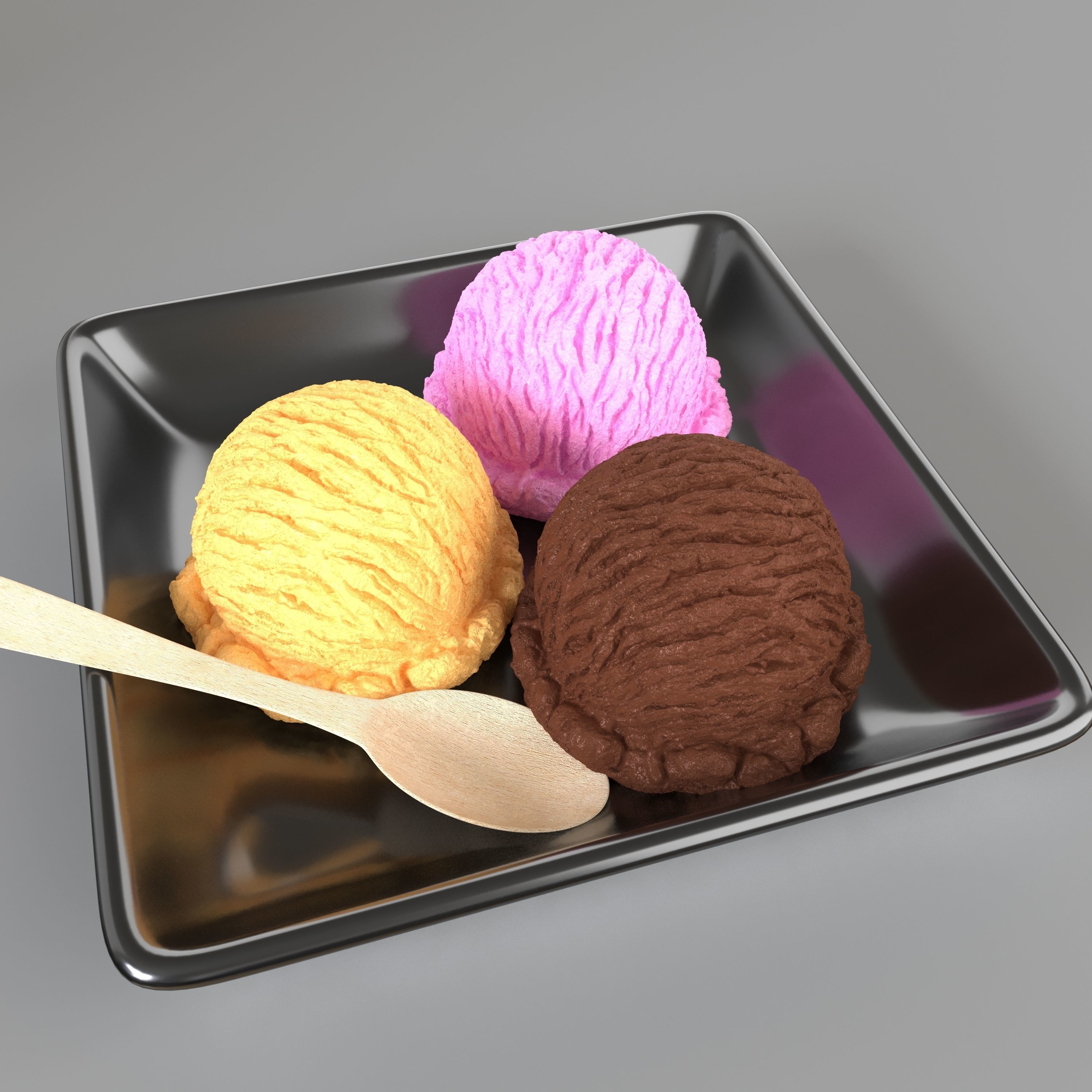 Icecream Scoop 3D model_5