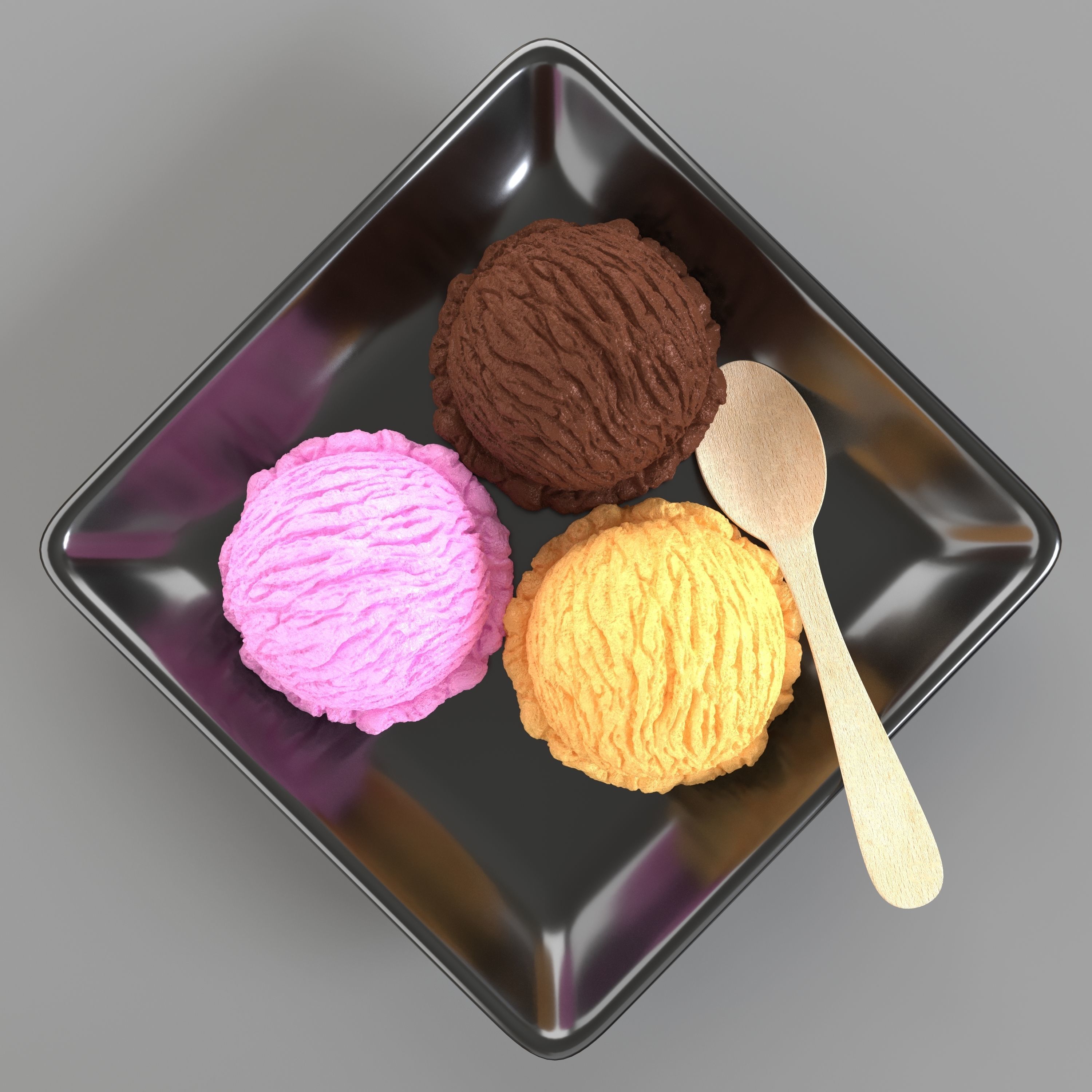 Icecream Scoop 3D model_6
