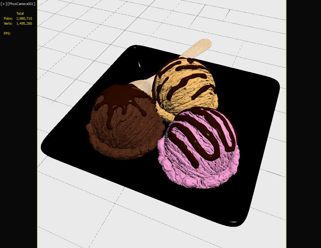 Icecream Scoop 3D model_9
