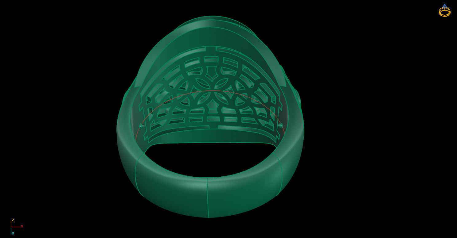 Ring 78 3D print model_6