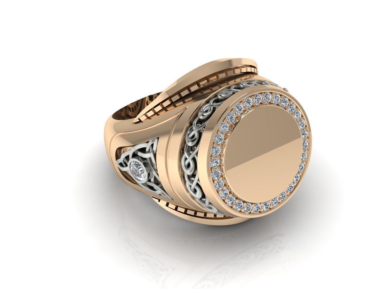 Ring 78 3D print model_4