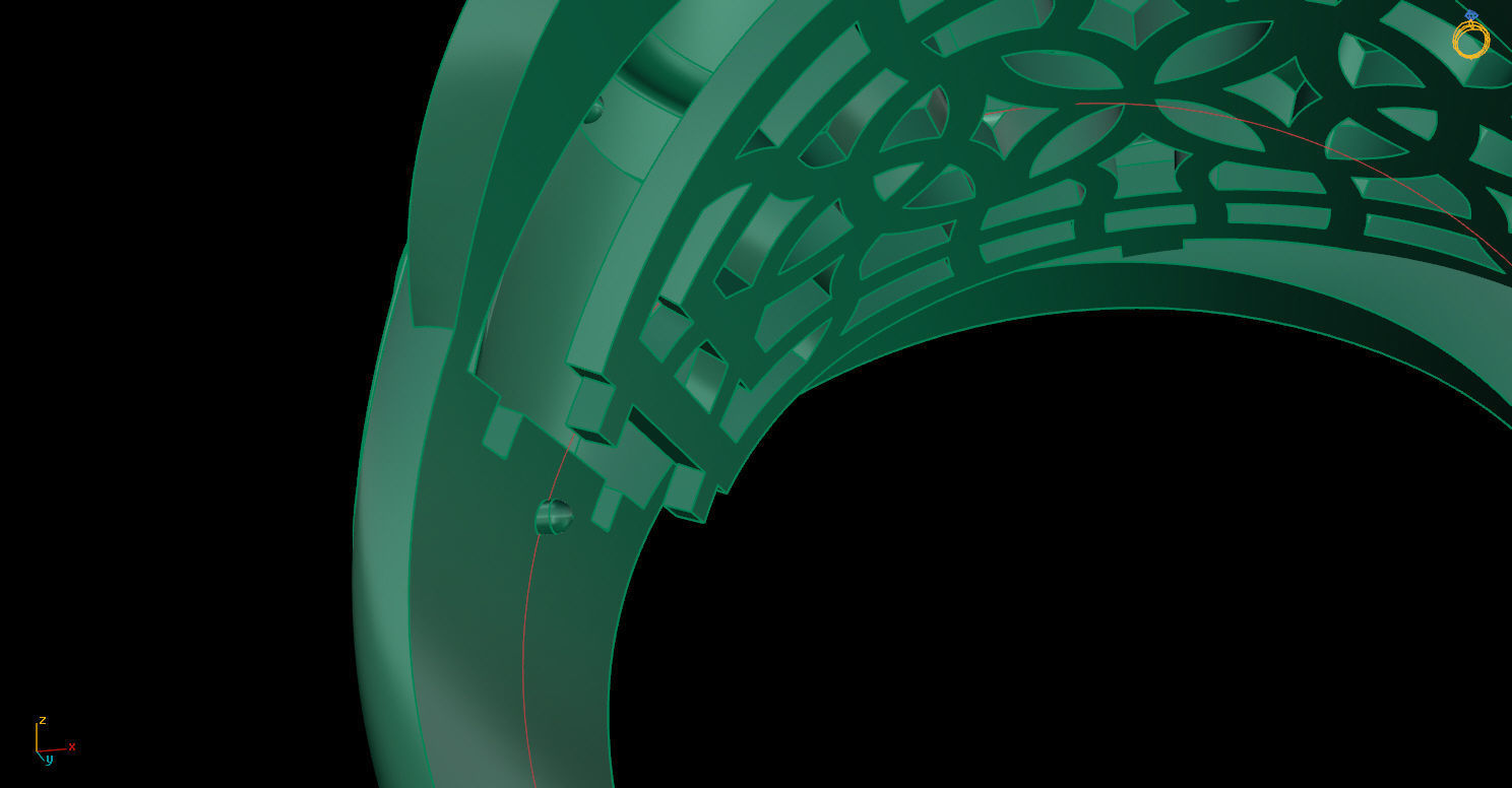 Ring 78 3D print model_15