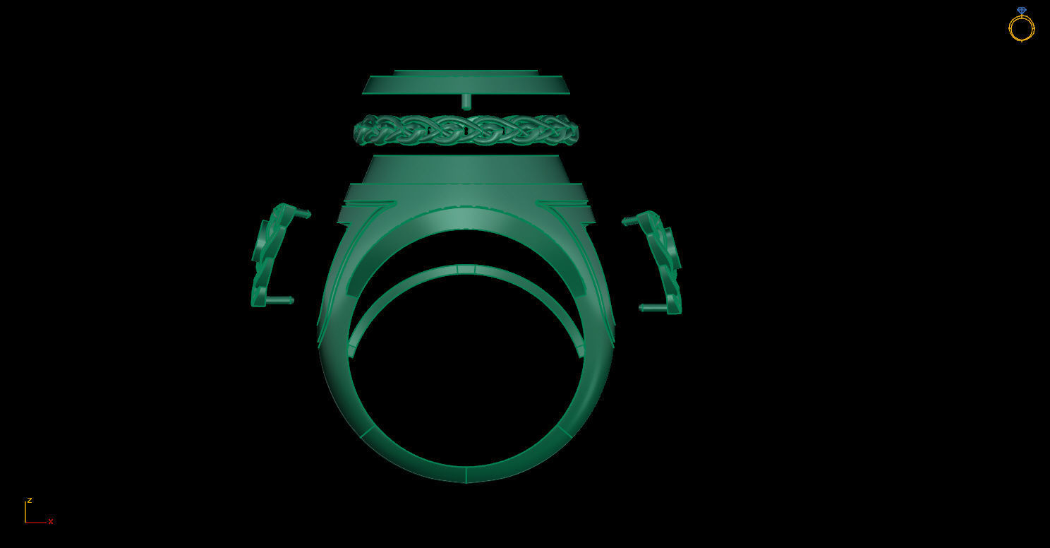 Ring 78 3D print model_11