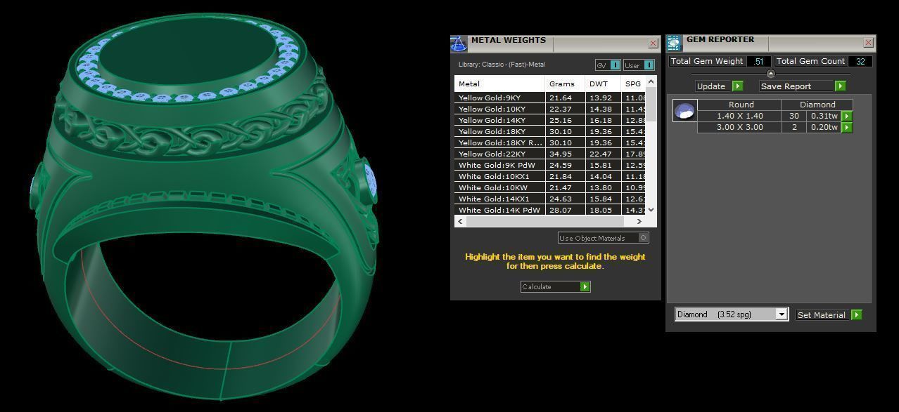 Ring 78 3D print model_10
