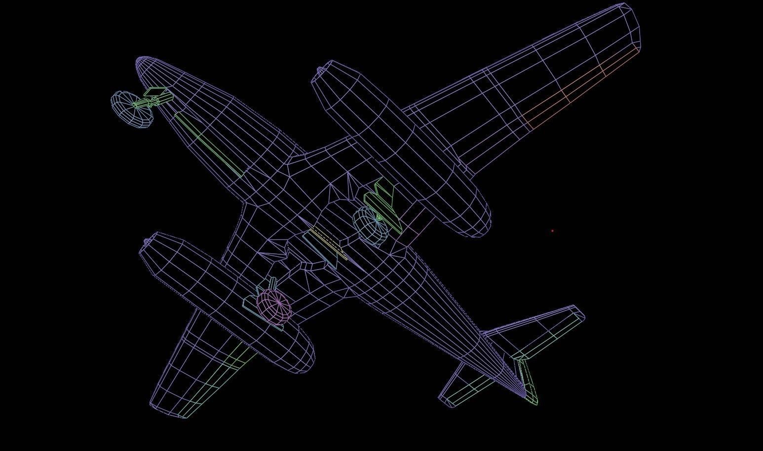 Messerschmitt Me 262 Low-poly 3D model_11