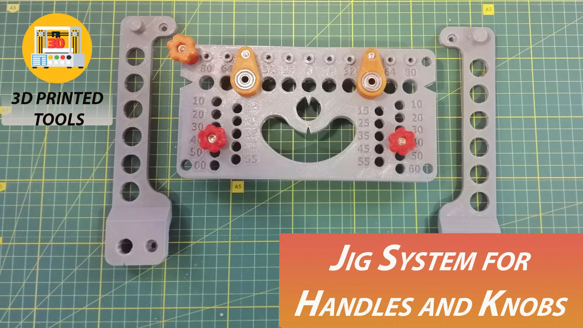 Jig System for Handles and Knobs Free 3D print model